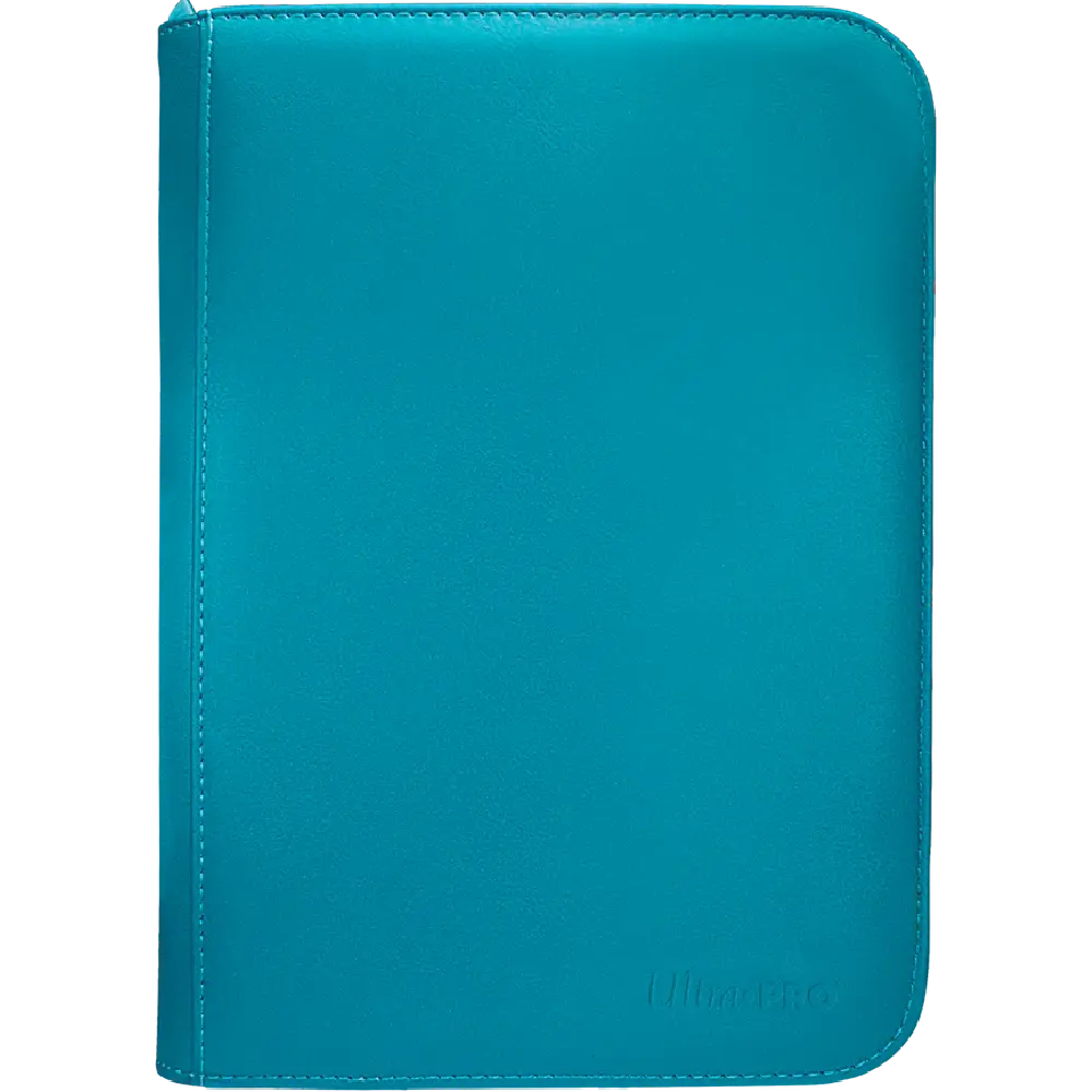 Ultra Pro Vivid 4-Pocket PRO-Binder i blågrønn åpen
