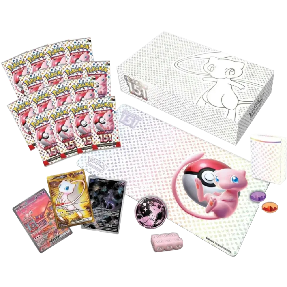 Picture of Scarlet & Violet 151 Ultra-Premium Collection contents