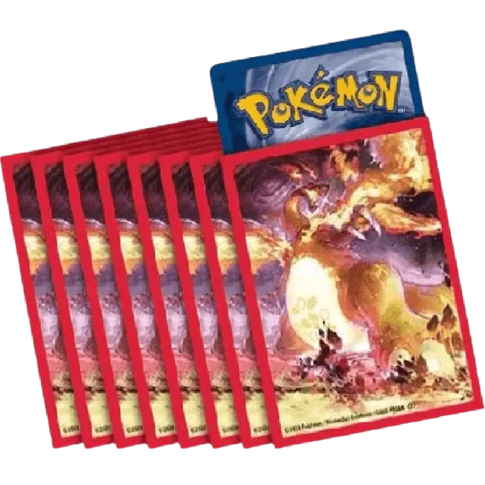 Picture of sleeves from Charizard Ultra-Premium Collection