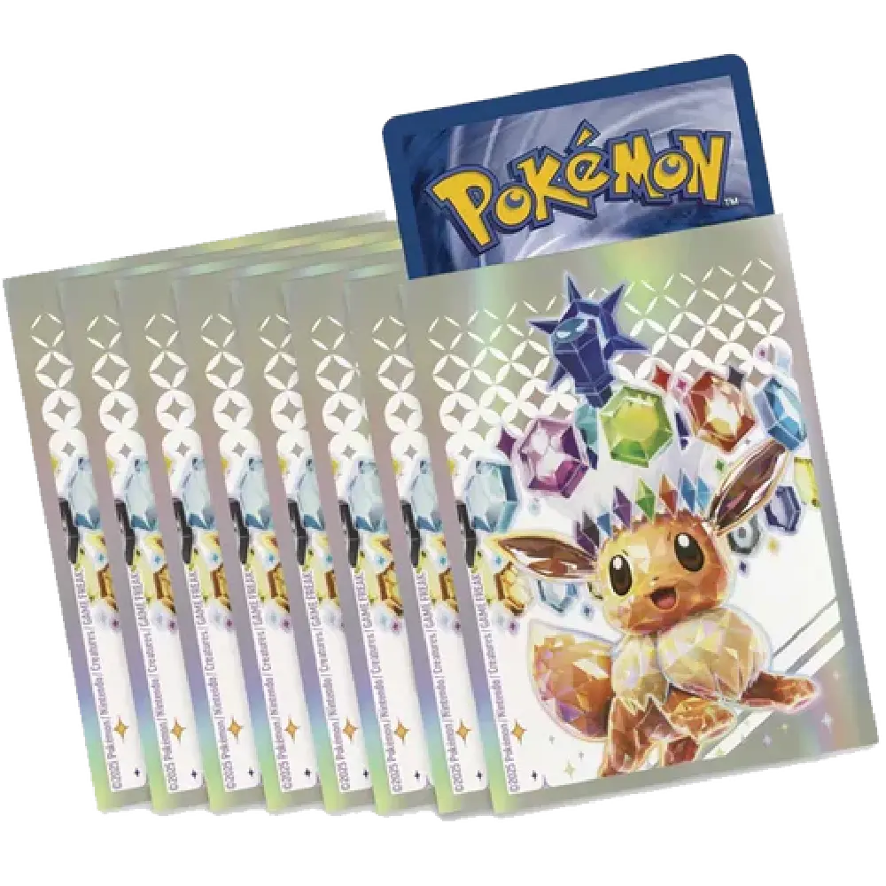 Picture of sleeves from Prismatic Evolutions