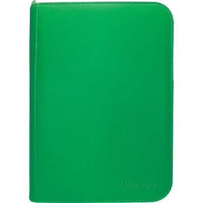 Ultra Pro Vivid 4-Pocket PRO-Binder i grønn