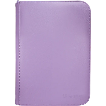 Ultra Pro Vivid 4-Pocket PRO-Binder i lilla