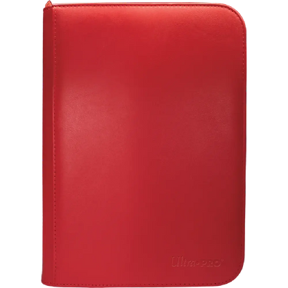 Ultra Pro Vivid 4-Pocket PRO-Binder i rød