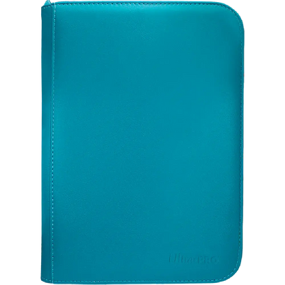 Ultra Pro Vivid 4-Pocket PRO-Binder i blågrønn