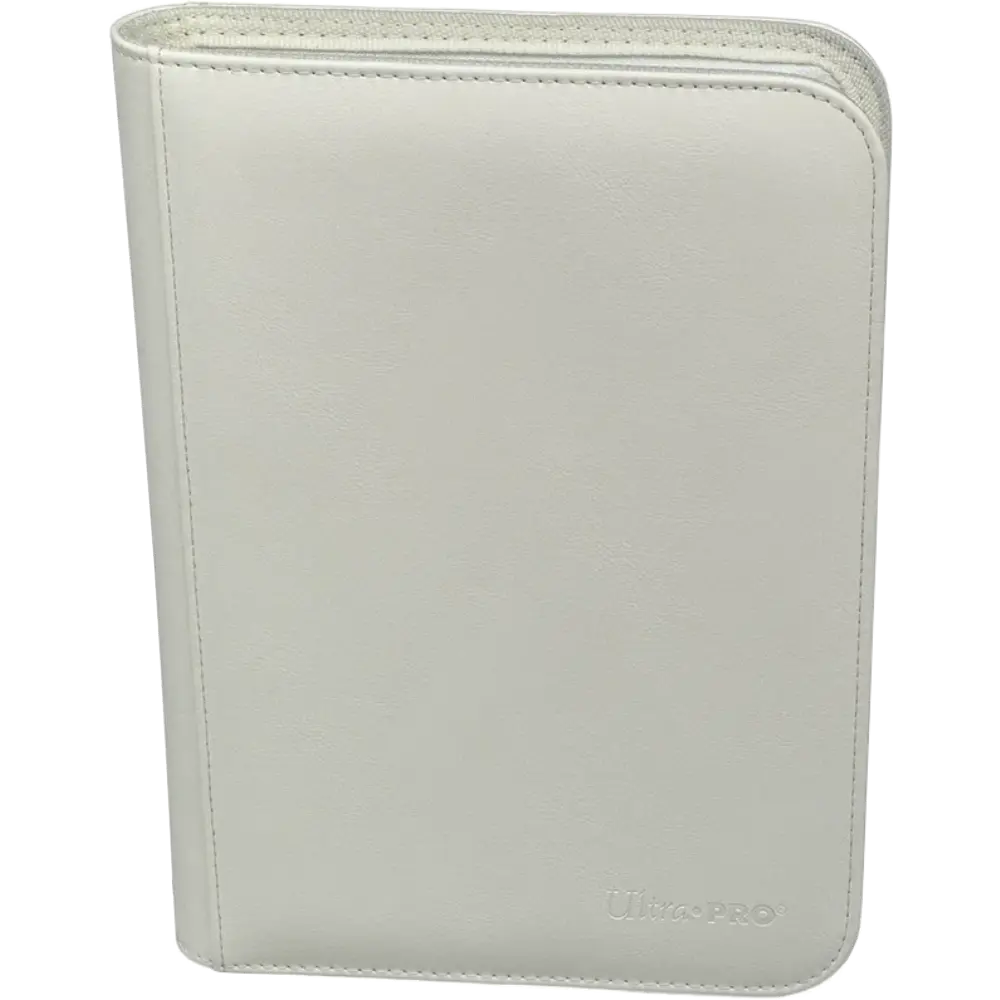 Ultra Pro Vivid 4-Pocket PRO-Binder i hvit