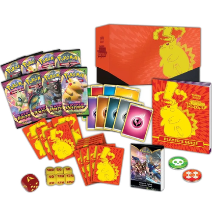 Picture of Vivid Voltage Elite Trainer Box contents