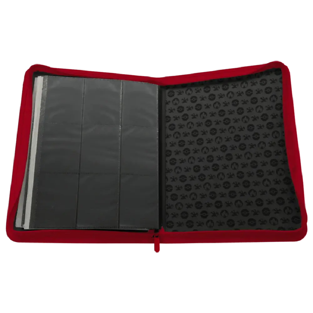 Picture of Ultra Pro Elite Series 9 pocket binder open front